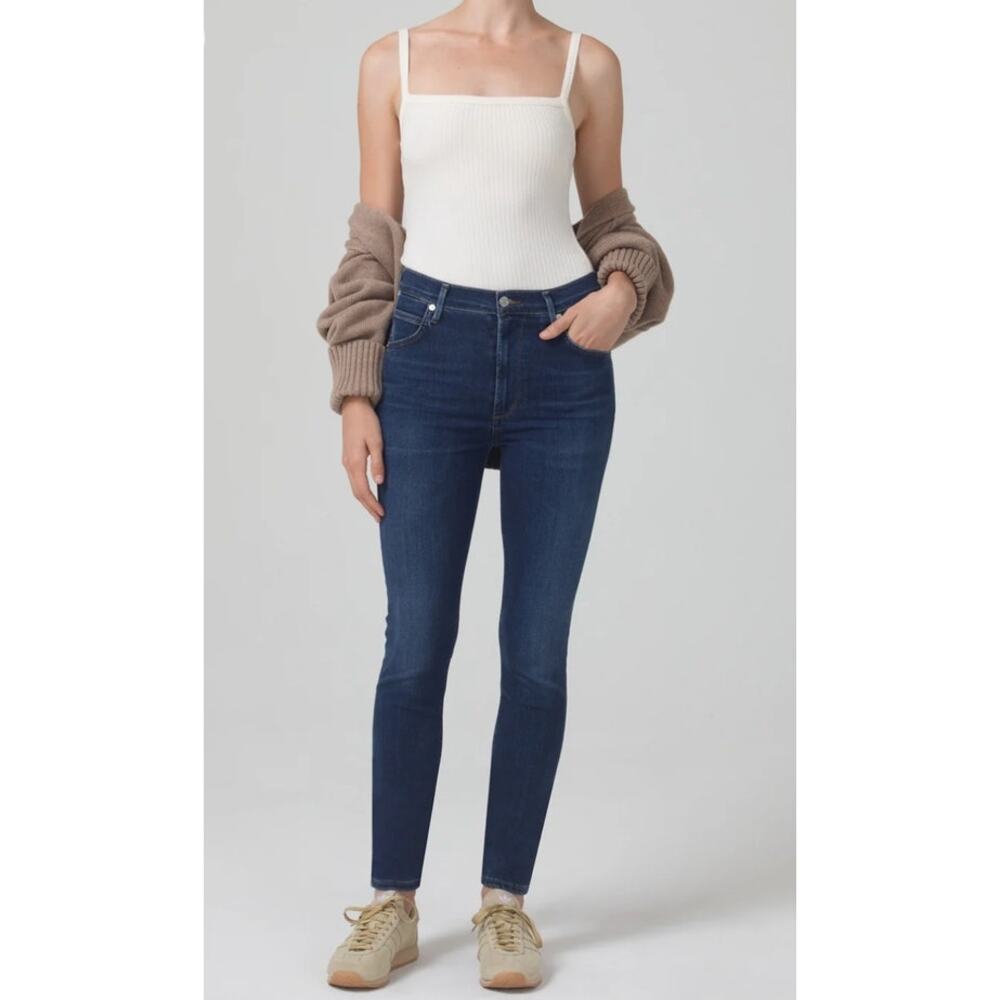 Citizens of Humanity Chrissy Long Skinny Jeans
